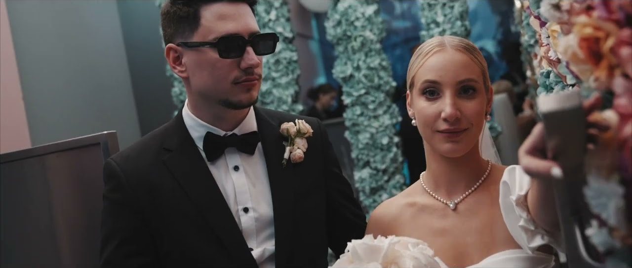 Kader iz poročnega filma Nika in Teo — Wedding film